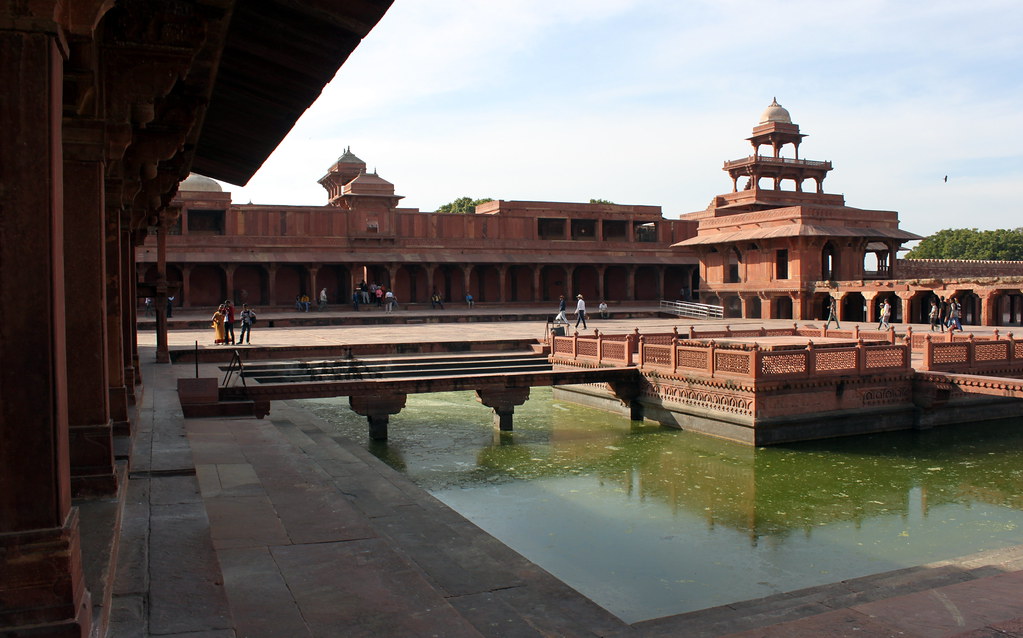 Fatehpur Sikri Courtyard