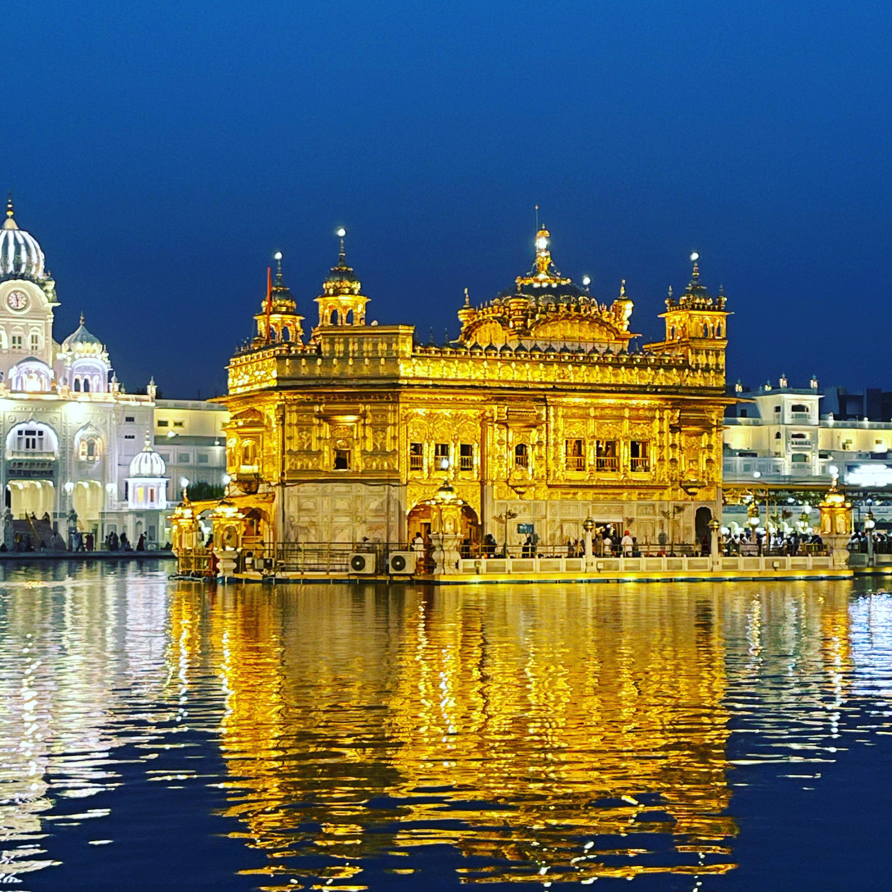 Golden Temple at dawn, Amritsar