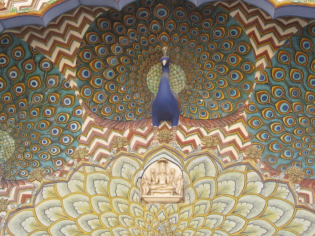 Peacock Gate at Amber Fort