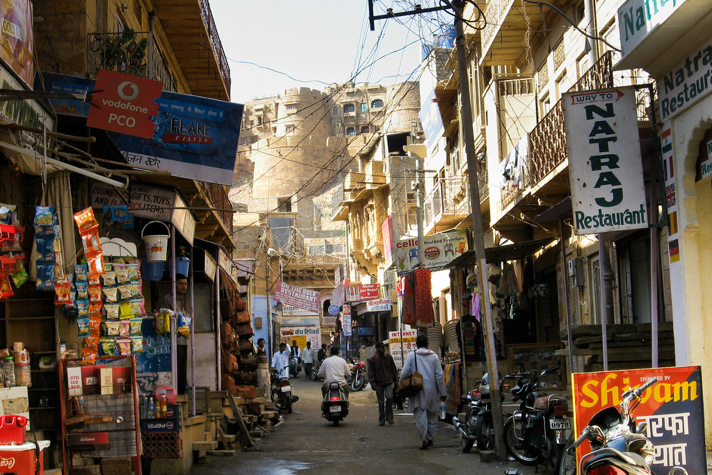 Fort lanes at golden hour
