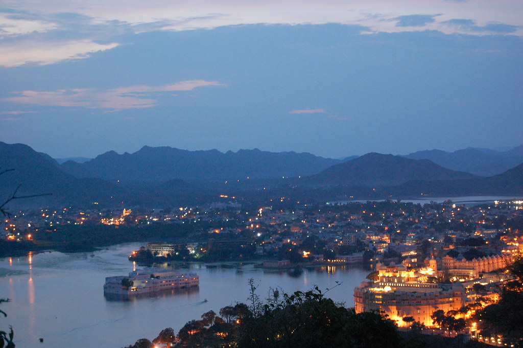 Lake pichola view from top