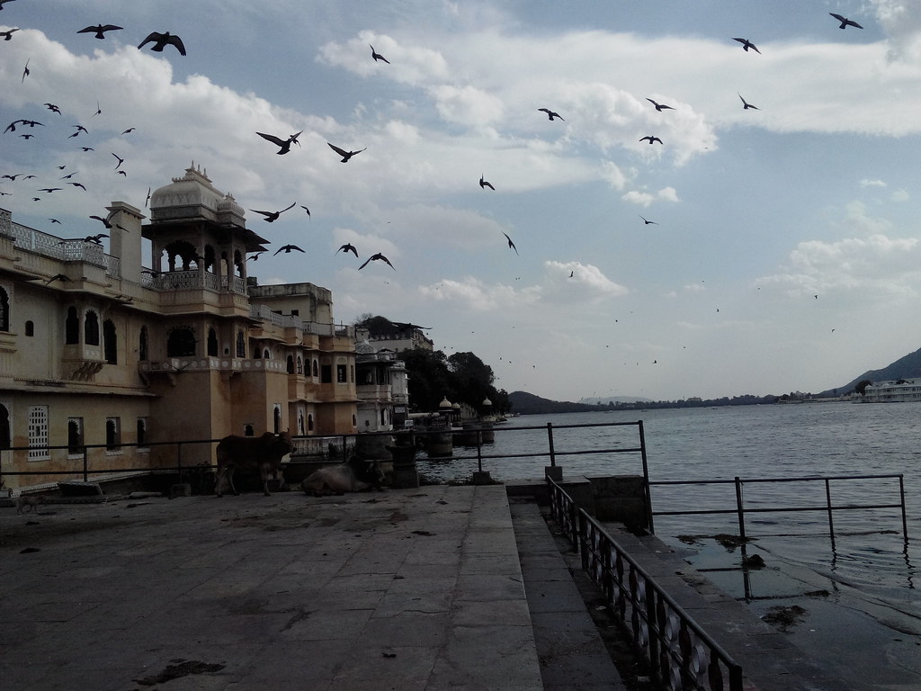 Gangaur Ghat evening light