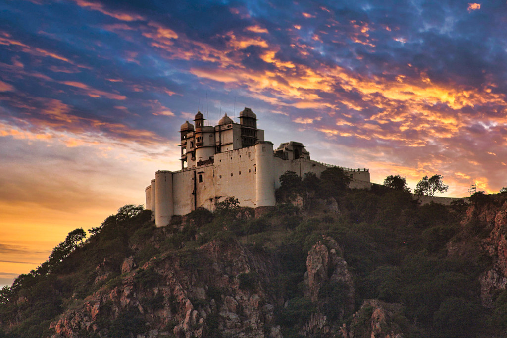 Sajjangarh monsoon palace hilltop